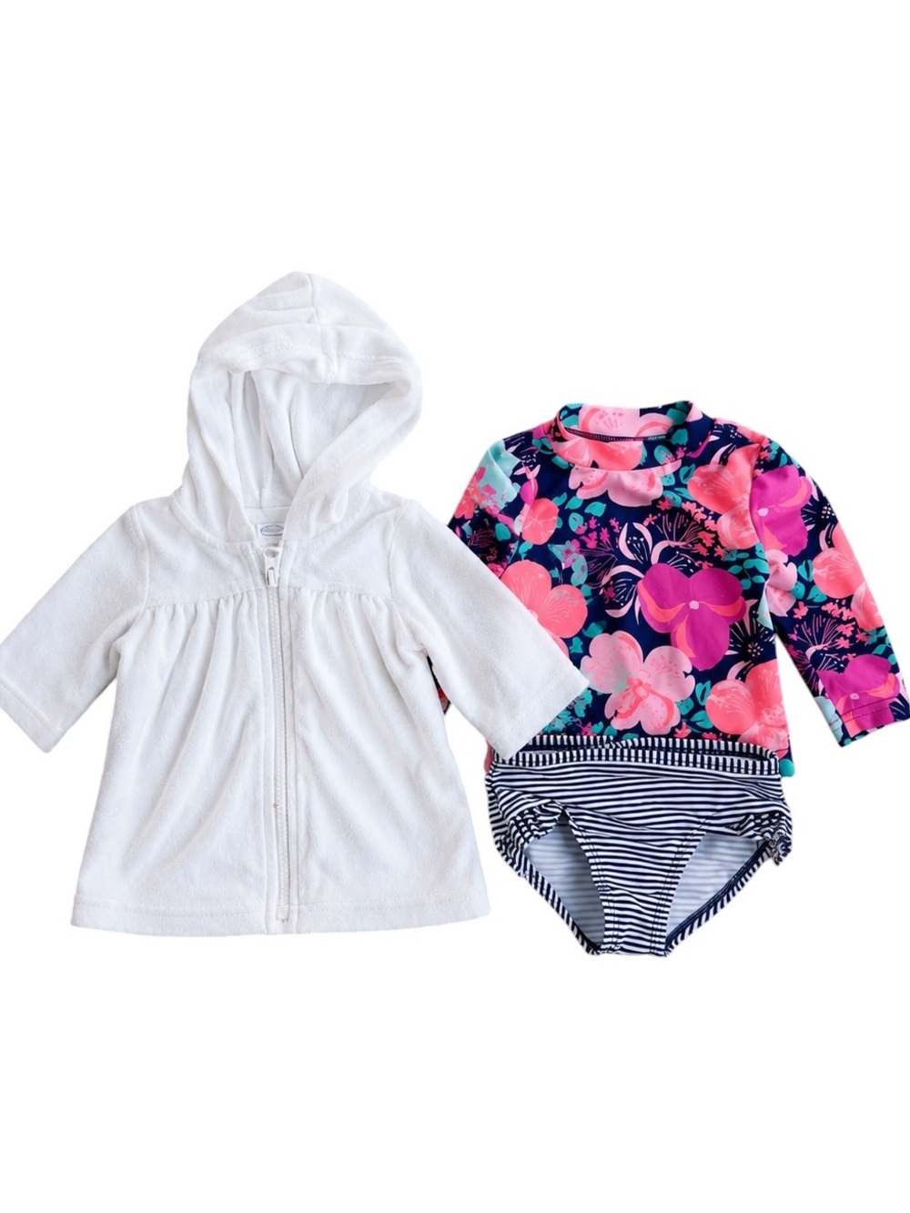 Baby girl summer bundle Old Navy Cover-Up & Baby Swimwear Bundle 3 Months beach